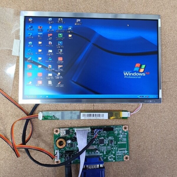 액정도매(LCD도매),DIY 8.9 액정 + RGB IN AD보드 소형 모니터 HT089WX1