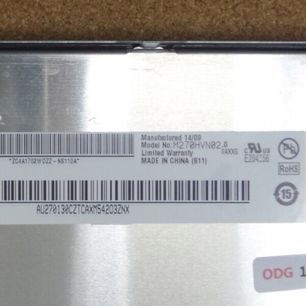 액정도매(LCD도매),중고 matt M270HVN02.0  LED A급
