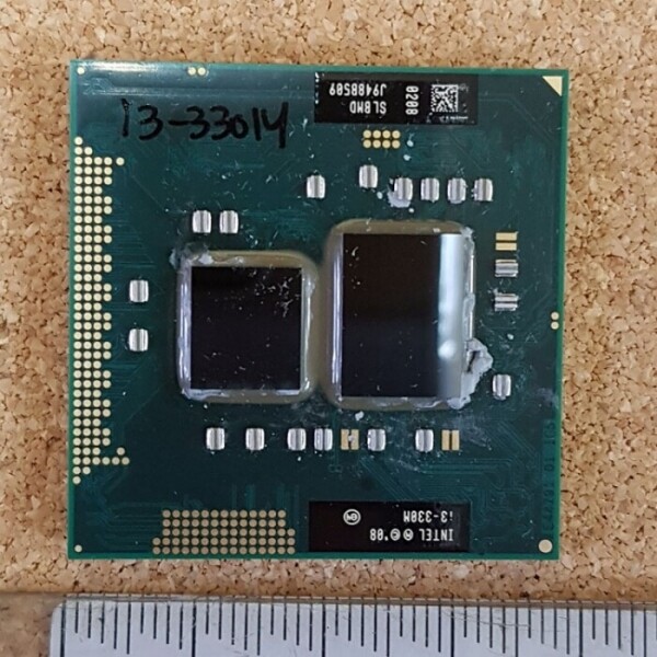 액정도매(LCD도매),CPU NT Intel i3-330M SLBND(2.13G 3M) rPGA988B 중고