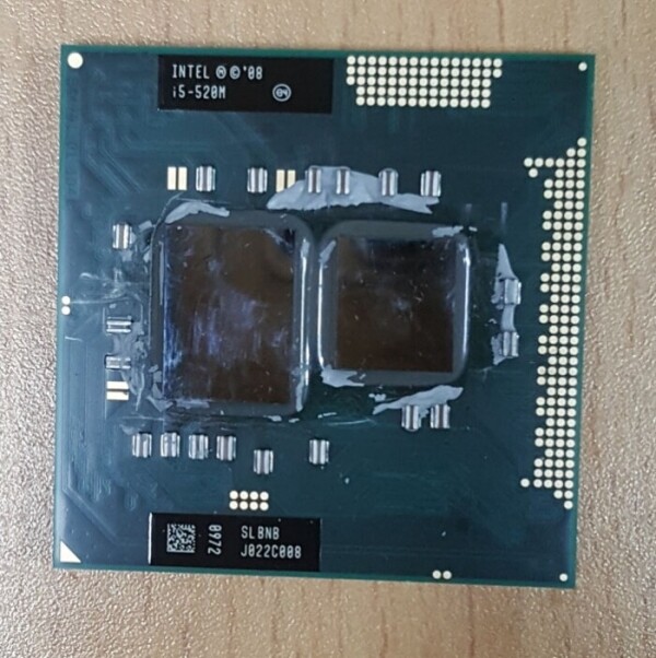 액정도매(LCD도매),CPU NT 인텔i5-520M SLBNB SLBU3 CPU 2.4GHz3MB Processor 중고