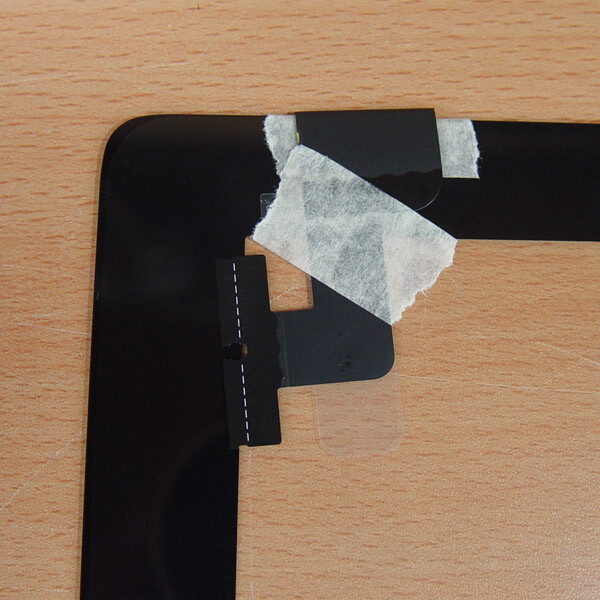 액정도매(LCD도매),아이패드2 터치패널 유리제품 (액정은 없는 상태로 터치패널만) 검정(Black)