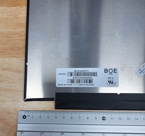 액정도매(LCD도매),NE161QHM-NZ1 40P 240Hz 300CD QHD (2560X1440)